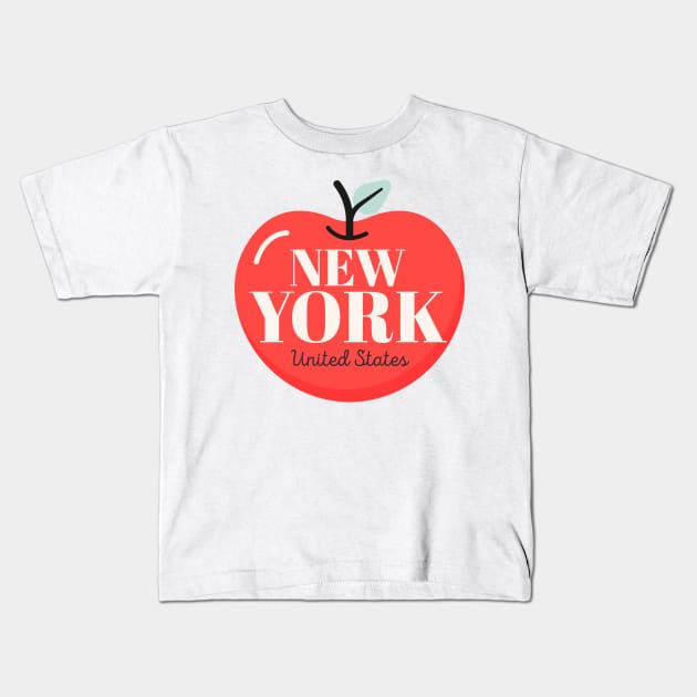 New York City Kids T-Shirt by timegraf